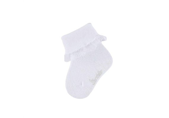 Baby Socken mit Rüschen - Gr. 13 - 14