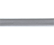 Baumwoll-Schrägband 20 mm / 3 m - grau
