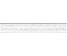 Baumwoll-Schrägband 20 mm / 3 m - weiss