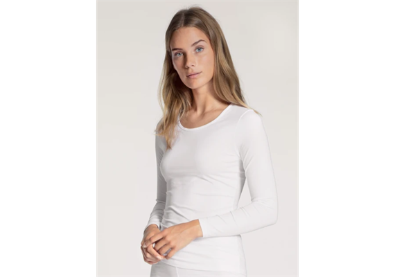 Damen Shirt Langarm - Gr. M = 44 / 46