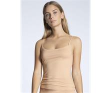 Damen Spaghetti-Top - nude