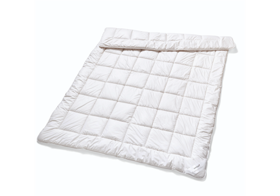 Edelhaar-Duvet CAMEL white - Ganzjahresduvet - Gr. 240 x 240 cm