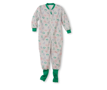Einteiler Pyjama mit Bündchen - bunt