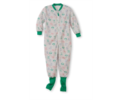 Einteiler Pyjama mit Bündchen - Gr. 80