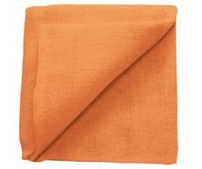 Gaze Tuch aus Baumwolle - orange