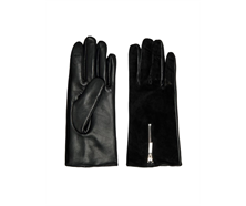 Handschuhe Leder - schwarz