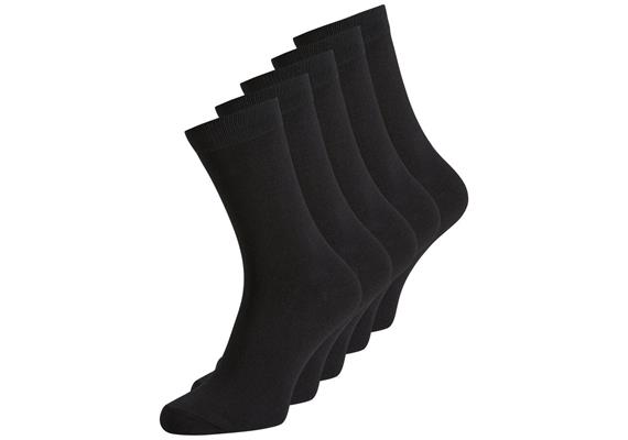Herren Socken 5er Pack - One Size - schwarz