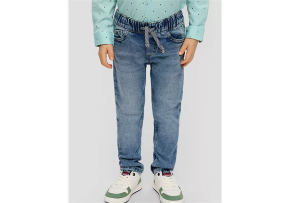Jeans mit Elastikbund - Gr. 116