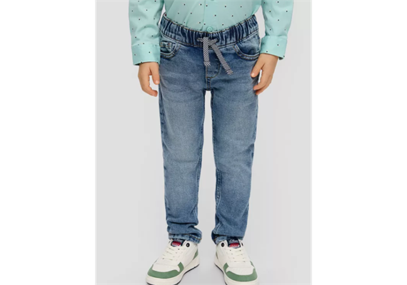 Jeans mit Elastikbund - Gr. 98