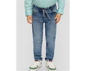 Jeans mit Elastikbund - Gr. 98