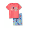 Kurzes Pyjama mit Print - Gr. 104