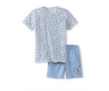 Pyjama kurz - blau