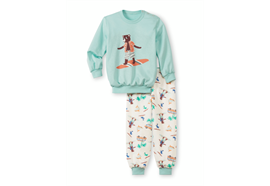 Pyjama mit Bündchen - Gr. 104