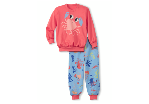 Pyjama mit Bündchen - Gr. 116