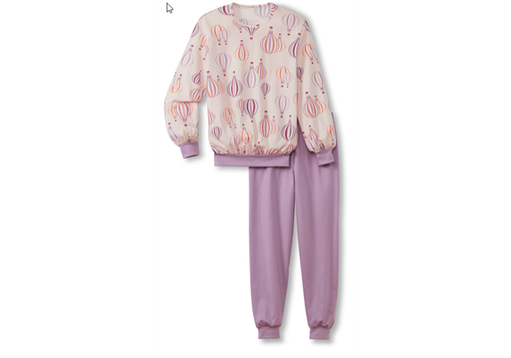 Pyjama mit Bündchen - Gr. 152