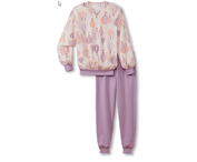 Pyjama mit Bündchen - Gr. 152