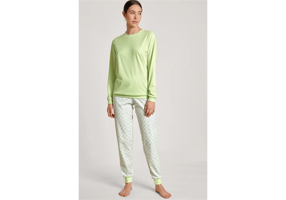 Pyjama mit Bündchen - Gr. XS = 36 / 38