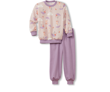 Pyjama mit Bündchen - lila