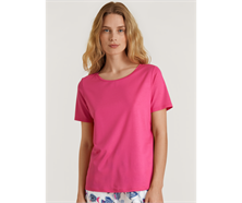 Pyjama Shirt aus Tencel - pink