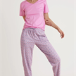 Pyjama T-Shirt aus Baumwolle - Gr. L = 48 / 50 | Bild 3