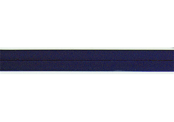 Satin-Schrägband 20 mm / 2 m - dunkelblau