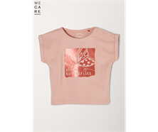 T-Shirt mit Print - rosa
